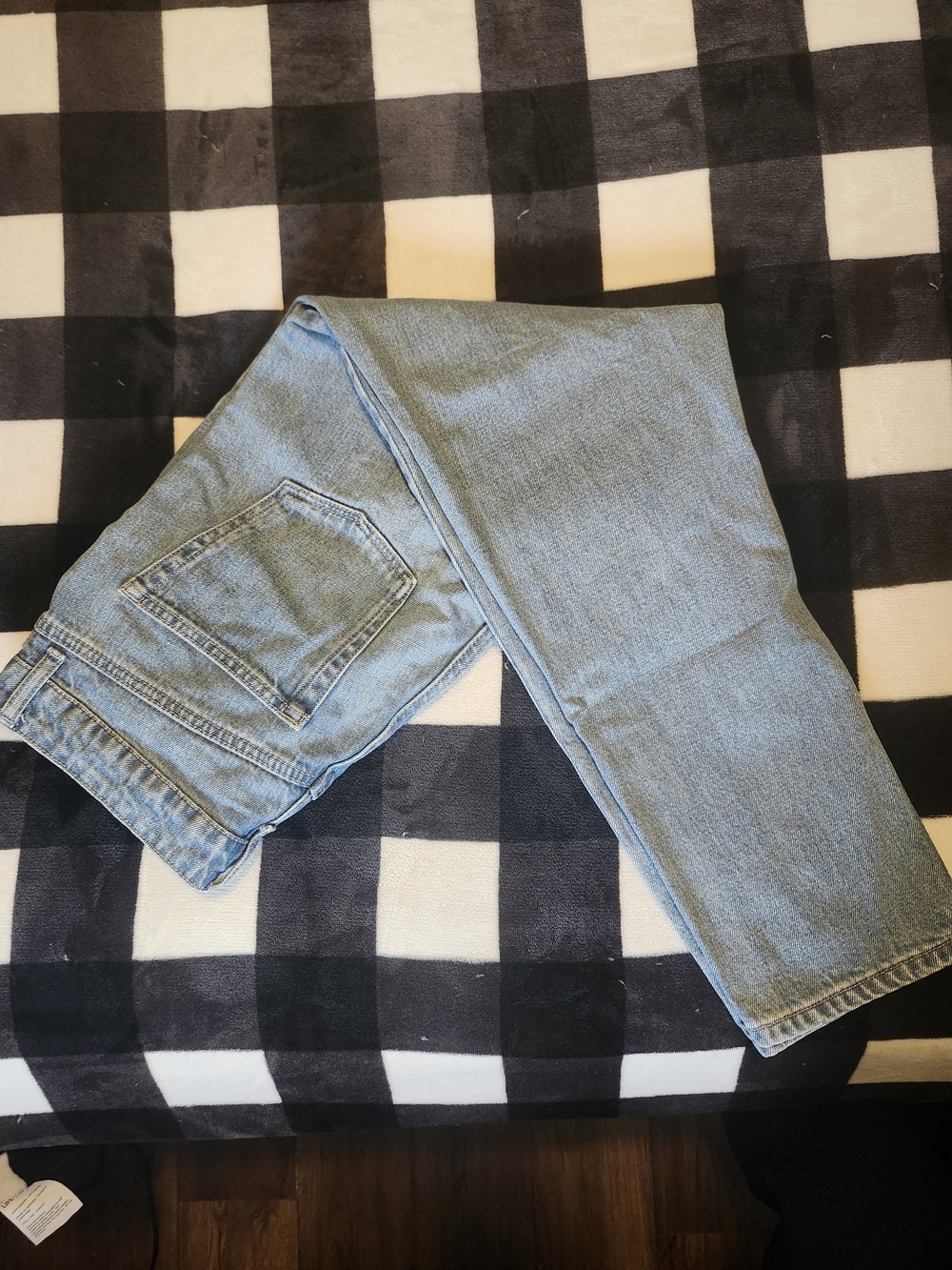 Topshop Light Blue Mom Relaxed Jeans